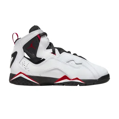 Pre-owned Air Jordan Jordan True Flight Ps 'cardinal' | White | Kid's Size 2.5