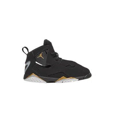 Pre-owned Air Jordan Jordan True Flight Td 'black Metallic Gold' 2019 | Infant Size 9