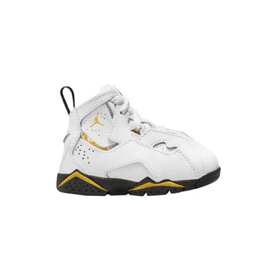 Pre-owned Air Jordan Jordan True Flight Td 'white Yellow Ochre' | Infant Size 4