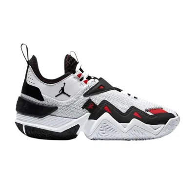 Pre-owned Air Jordan Jordan Westbrook One Take Gs 'black Toe' | White | Kid's Size 5.5
