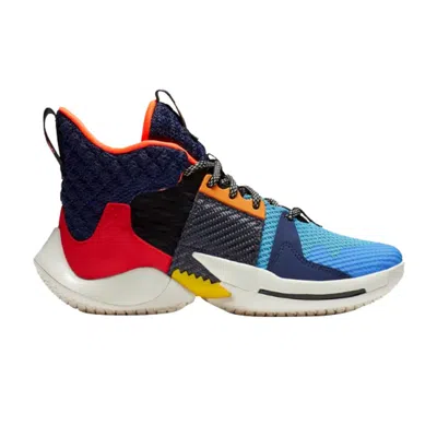 Pre-owned Air Jordan Jordan Why Not Zer0.2 Gs 'future History' | Multi-color | Kid's Size 4.5