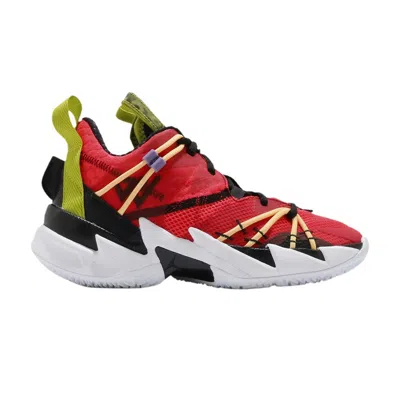 Pre-owned Air Jordan Jordan Why Not Zer0.3 Se Gs 'bright Crimson' | Orange | Kid's Size 4.5