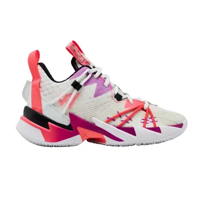Pre-owned Air Jordan Jordan Why Not Zer0.3 Se Gs 'flash Crimson' | Cream | Kid's Size 7