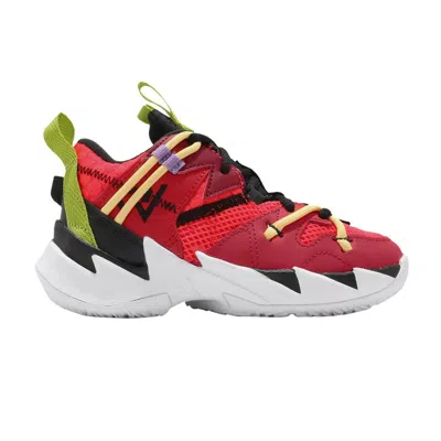 Pre-owned Air Jordan Jordan Why Not Zer0.3 Se Ps 'bright Crimson' | Orange | Kid's Size 2