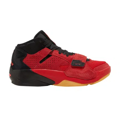 Pre-owned Air Jordan Jordan Zion 2 Gs 'red Suede Gum' | Kid's Size 5.5