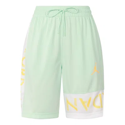 Air Jordan Jumpman Air 10 Basketball Sports Shorts Blue In Green