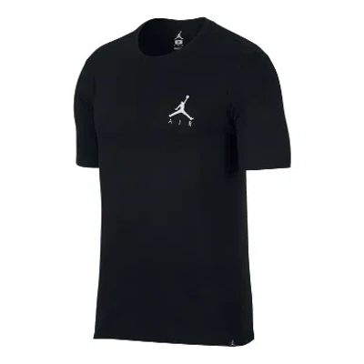 Air Jordan Jumpman Air Embroidered T-shirt'black'