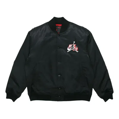 Air Jordan Jumpman Classics Athleisure Casual Sports Stay Warm Jacket Black