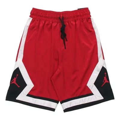 Air Jordan Jumpman Diamond Basketball Shorts Red/black/white