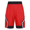 Air Jordan Jumpman Diamond Basketball Sports Printing Loose Breathable Shorts Red