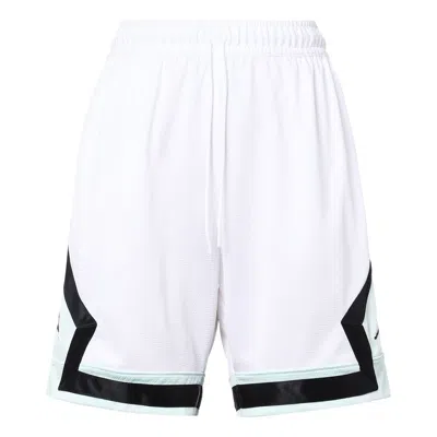 Air Jordan Jumpman Diamond Basketball Sports Shorts White