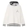 Air Jordan Jumpman Fleece Hoodie 'white Black'