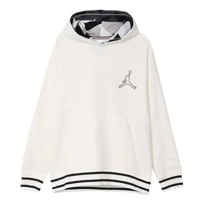 Air Jordan Jumpman Fleece Hoodie 'white Black'