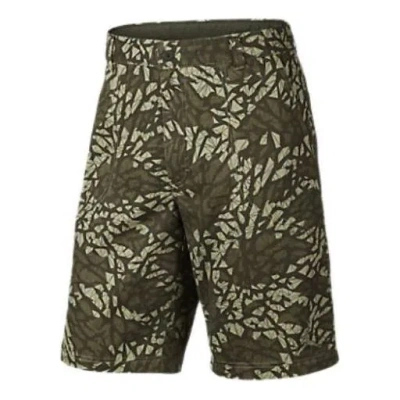 Air Jordan Jumpman Fragmented Shorts 'camo' In Green
