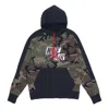 Air Jordan Jumpman Hoodies Classics Camo 'olive Green' In Black