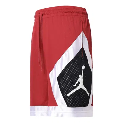 Air Jordan Jumpman Logo Basketball Shorts Men Red