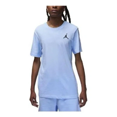 Air Jordan Jumpman Logo Short-sleeve T-shirt 'royal Tint' In Blue