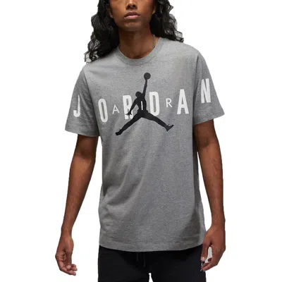 Air Jordan Jumpman Logo T-shirt (asia Sizing) 'grey' In Gray