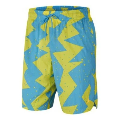 Air Jordan Jumpman Poolside 9 Breathable Casual Shorts Blue