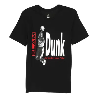 Air Jordan Jumpman Printed Sports Tee Men Black