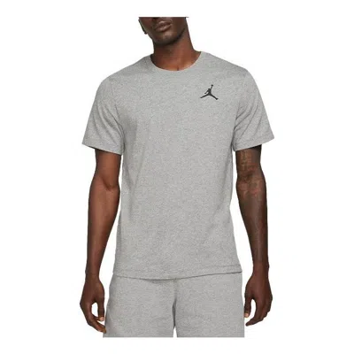 Air Jordan Jumpman Short-sleeve T-shirt 'carbon Heather' In Gray