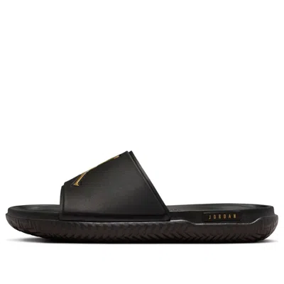 Air Jordan Jumpman Slide 'black Metallic Gold'