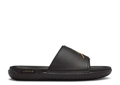 Air Jordan Jumpman Slide 'black Metallic Gold'