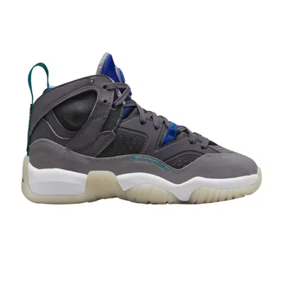 Pre-owned Air Jordan Jumpman Two Trey Gs 'light Graphite Sport Royal' | Grey | Kid's Size 3.5