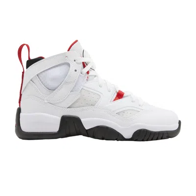 Pre-owned Air Jordan Jumpman Two Trey Gs 'white Black Red' | Kid's Size 5