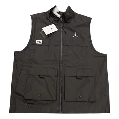 Air Jordan Jumpman Vest 'black' In Brown