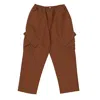Air Jordan Kids Utility Cargo Pants In Brown
