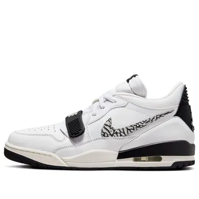 Air Jordan Legacy 312 Low 'cement Swoosh' In White