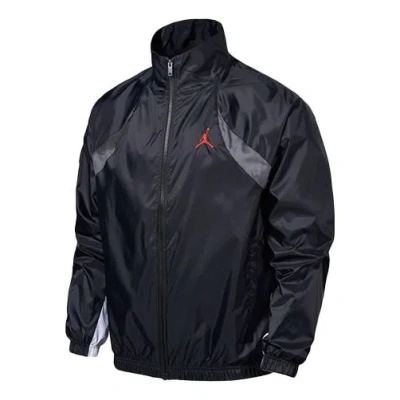 Air Jordan Legacy Aj11 Stand Collar Casual Jacket Black