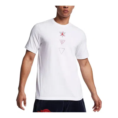 Air Jordan Legacy Aj4 T-shirt 'white' In Multi