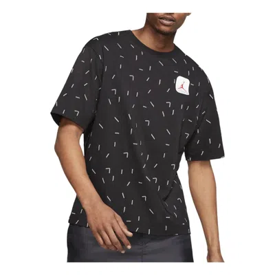 Air Jordan Legacy Aj5 Aop Short Sleeve T-shirt 'black'