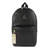 Air Jordan Logo Backpack 'black Gold'
