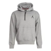 Air Jordan Logo Fleece Stay Warm Pullover Hoodie Men's Grey In Neutral