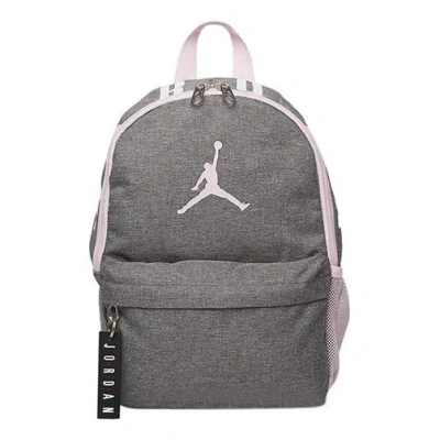 Air Jordan Logo Mini Backpack 'grey Pink' In Multi