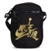 Air Jordan Logo Mini Classic Bag 'black Gold'