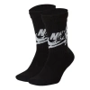Air Jordan Logo Printing Sports Socks One Pair Black