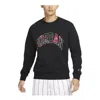 Air Jordan Logo Sweater 'black Red'