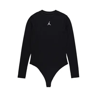 Pre-owned Air Jordan Long-sleeve Bodysuit 'black/white' | Women's Size Xl