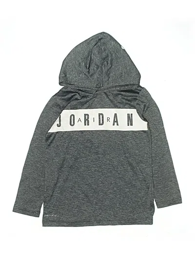 Pre-owned Air Jordan Kids' Long Sleeve T-shirt In Gray