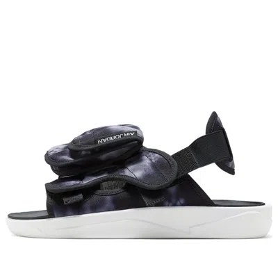 Air Jordan Ls Slide Cozy Non-slip Outdoor Sports Sandals Black White Tie Dye 'black White'