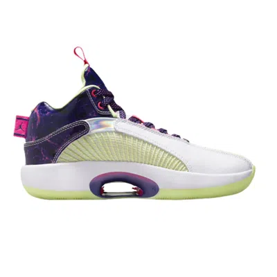 Pre-owned Air Jordan Luka Doncic X  35 Low Gs 'cosmic Deception' | White | Kid's Size 7