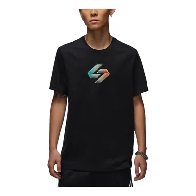 Air Jordan Luka Graphic T-shirt Asia Sizing 'black'