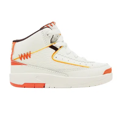 Pre-owned Air Jordan Maison Château Rouge X  2 Td 'united Youth International' | Cream | Infant Size 10