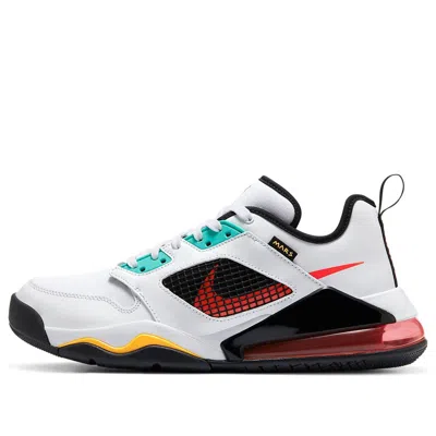 Air Jordan Mars 270 Low 'white Jade Orange' In Multi