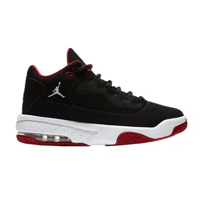Pre-owned Air Jordan Max Aura 2 Gs 'black Gym Red' | Kid's Size 6.5