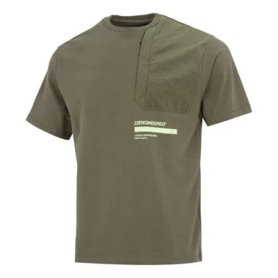 Air Jordan Men's  23 Engineered Athleisure Casual Sports Military T-shirt 'green'